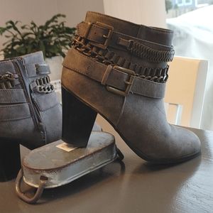 Ankle boots, size 8, JustFab